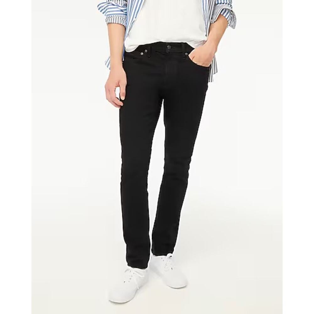 NEW J. Crew Men’s 32X32 Dark Shadow Slim-fit jean in signature flex NWT
